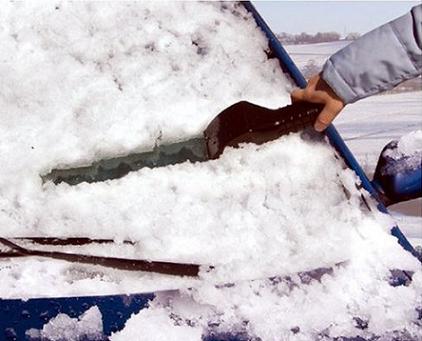 ice scraper brush